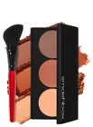 Smashbox Step-by-Step Contour Kit Deep -Contour -Bronze -Highlight/ With Brush