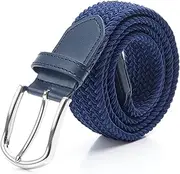 [DWOY] Elastic Fabric Belt Braided Belt for Men and Women