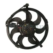 TYC For 07-13 Mini Cooper Radiator AC Condenser Cooling Fan Motor Assembly (for: Mini)