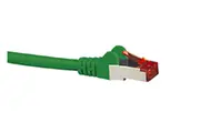 Hypertec 1m RJ45-RJ45 Cat6A 4 Pair LSZH Unshielded Patch Lead Green