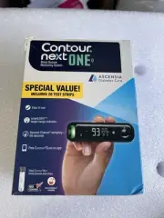 Contour Next One Diabetes Blood Glucose Monitoring System, Bluetooth Smart Meter