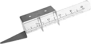 ibasenice Rain Gauge Bracket Rain Gauge and Holder Rain Fall Gauge Rain Measuring Tool Clear Rain Gauge Outside Rain Gauge Rain Water Measuring Tool Rain Gauge for Garden Rain Measurer Glass