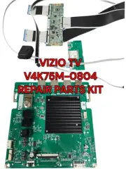 VIZIO TV V4K75M-0804 REPAIR PARTS KIT (MAIN, T-CON, IR-SENSOR, WI-FI MODUL)