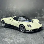 1/18 Almost Real AR Pagani Zonda F 2005 Geneva Diecast Model Car White Toys