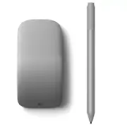 Surface Arc Touch Mouse Platinum + Surface Pen Platinum - Wireless Bluetooth Con