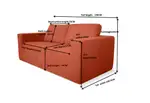 WALTERS 3 Seat Sofa