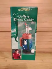 Golfers Drink Caddy 1997 Brand New! Perfect Solutions