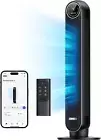 Smart Bladeless Tower Fan with Remote, WiFi, Alexa/Google Control
