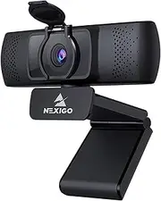 [NexiGo] N930P (Gen 2) 1080P Autofocus Webcam with Software, Microphone & Privacy Cover, HD USB Web Camera, for Zoom YouTube Skype FaceTime, PC Mac Laptop Desktop
