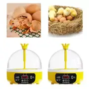 Egg Incubator, Poultry Hatcher Machine, Household 4 Eggs Chicken Incubator