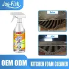 Kitchen Cleaner Spray Foam Grease Degreaser Removes Oil Dirt Home Cleaning Spray