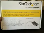 StarTech.com DKT30CHPDW USB-C Multiport Adapter for Laptops - Power Delivery -