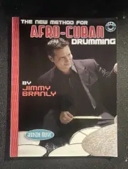 The new method for Afro Cuban drumming book, and CD