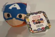 Tsum Tsum Marvel Captain America Disney Store 3.5" Mini Plush New