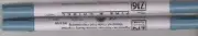 Zig Fine & Chisel Pen - Steel Grey. FREE POST