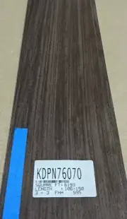 Wenge African Quarter Cut wood veneer 7" x 115" raw no backing 1/42'' thickness