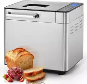 Bread Maker Machine 13 Program 2LB Bread Maker, Bread Machine with 3 Loaf Sizes