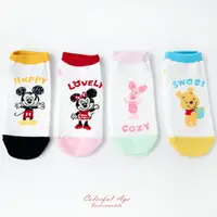 在飛比找樂天市場購物網優惠-襪子 手繪迪士尼系列韓製短襪 柒彩年代【NRS18】