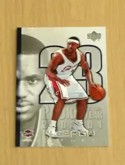 2005-06 Upper Deck Rookie of the Year 2003 LeBron James LJ37