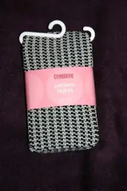 Gymboree IMAGINARY FRIENDS Houndstooth Tights Black White Choice NWT 3 4 5 6 7