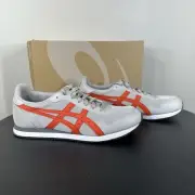 Asics Tiger Runner Mens Shoes Size 12, Color: Oyster Grey/Red Clay