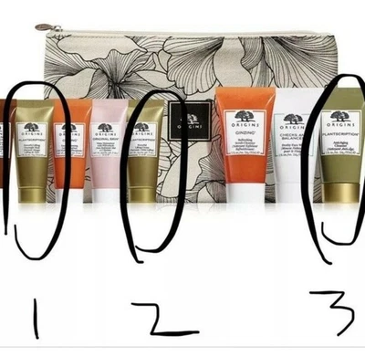 ORIGINS 4p Plantscription Age Repair Skincare Cleanser AM & PM Moisturizer NIP