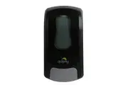 Dolphy Manual ABS Soap & Sanitiser Dispenser 1000ml - Black | Wall Mounted, Lockable, Refillable, Compatible with Liquid Soap, Shampoo & Lotion