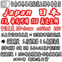 在飛比找蝦皮購物優惠-台南帆少爺日本NTTdocomo電信高速4G LTE上網卡 