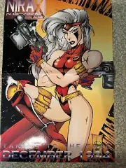 Nira X Cyberangel Promotional Poster NM Unused 1994 1st Issue Cv. Entity Comics