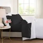 2000TC Cooling Bamboo Sheet Set, Single, Black