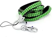 Lanyard Strap SENRISE Bling Diamante Rhinestone (Breakaway) Lanyards, for ID Card & Key Badge Holder, Phone Cases, USB Holder, Memory Stick Holder, 8 Colours