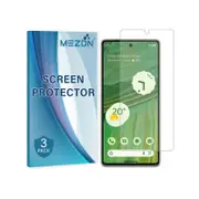 3 Pack MEZON Google Pixel 7 (6.3") Ultra Clear Film Screen Protectors