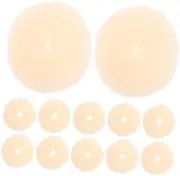 OFFIGAM 12pcs Women Bun Makers Hair Donut Makers Styling Tool Hair Accessories for Teen Girls Updo