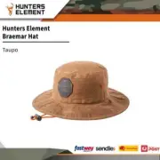 Hunters Element Durable C-core Fabric Braemar Hat Boonie Style W Badge Taupo