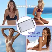 45W Facial Tanning Light Sun Solarium Lamp Body Tanner Bronzer Skin Lighting