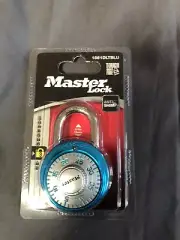 Master lock combination 1561DLTBLU