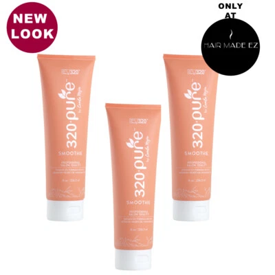 SMOOTHIE 8 oz (3-PACK) LEAVE-IN TREATMENT. KERATIN, MOROCCAN ARGAN OIL