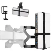 Universal Docking Station Mount for Workstation Behind Monitor VESA Mounting ...