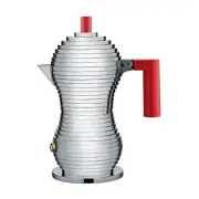 NEW Alessi Pulcina Espresso Coffee Maker Red 1 Cup