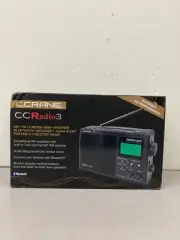 C.Crance CCRadio 3 Bluetooth AM,FM, Ham Band & Weather Band Radio - Black Mica