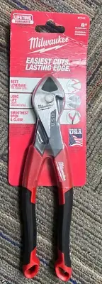 Milwaukee MT558 8" Diagonal Comfort Grip Cutting Pliers
