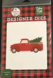 NEW Echo Park A Lumberjack Christmas Truck & Tree Die Set, $20 Value