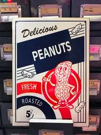 在飛比找Yahoo!奇摩拍賣優惠-** 55 Antiques - PEANUTS 鐵牌** 