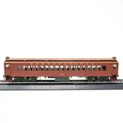 HO Scale Pennsylvania RR MUmP54 Coach Car #27 – Non-Powered, – Tuscan Red (Pre-W