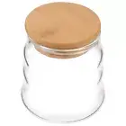 Dried Food Storage Container Coffee Beans Tea Nuts Sugar Lidded Glass Jar