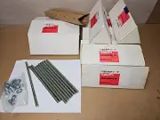 10 HILTI HIT Anchor ROD 3/8" X 8" Threaded Galvanized Carbon Steel, Washer & Nut