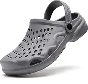 [SECHRITE] Clogs for Men Garden Shoes Water Sandals Mens Mules and Clogs Shower Slippers Waterproof Summer Slides