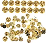 [CIMAXIC] Hat Accessories Ties Insignia Hat Pins An Fittings Accessories for Pin Backs Badges Backing Holder Clasp Pin Accessory Butterfly Pins Enamel Pin Locking Backs Tie Tack Iron