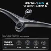 Carbon Integrated Handlebar MTB XC TRIAL Bike Handlebars 740mm with Mount Spacer
