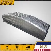 Black 900x230x440mm Checker Plate Tapered Under Tray Tool Box Fully Tig Welded